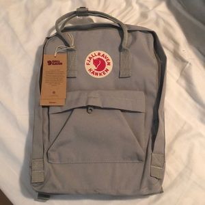 Light Gray Classic Fjallraven Kanken Backpack